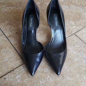 WHBM Ella patent leather pumps
